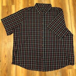 George brand Mens short sleeves button down shirt
